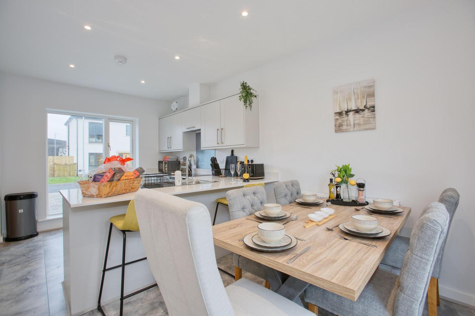 St Ives Bay - Immaculate Brand New 3Bed - Free Parking - Beach - Wifi Hayle Exterior foto